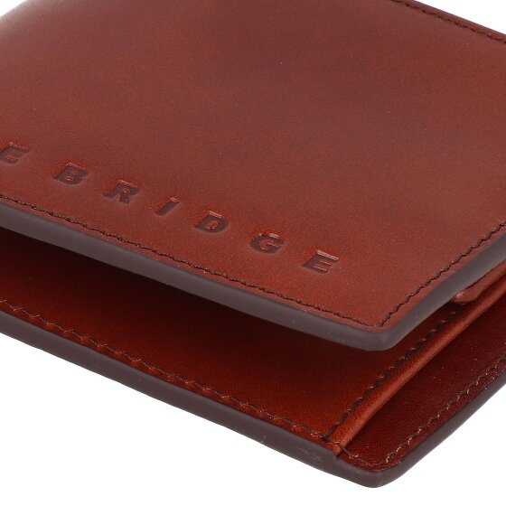 The Bridge Giacomo Portfel Ochrona RFID Skórzany 11 cm