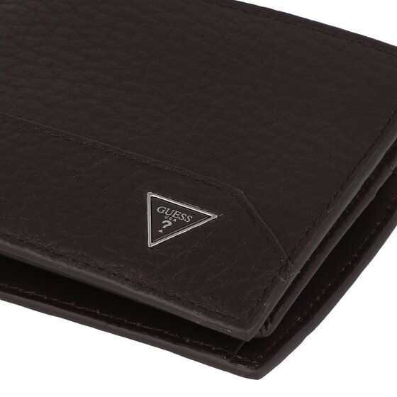 Guess Barcellona Portfel Ochrona RFID Skórzany 12 cm