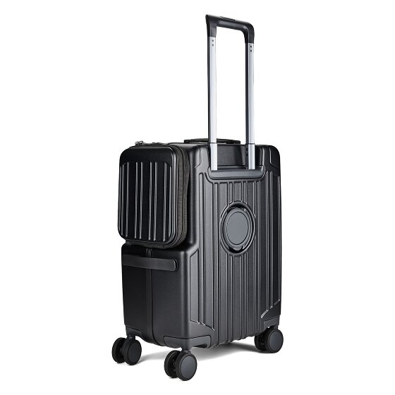 Piquadro PQ-Light 4 kółka Walizka kabinowa 55 cm Komora na laptopa