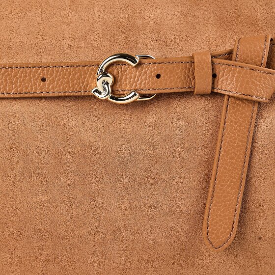 Coccinelle Sabine Suede Torba Skóra 43 cm