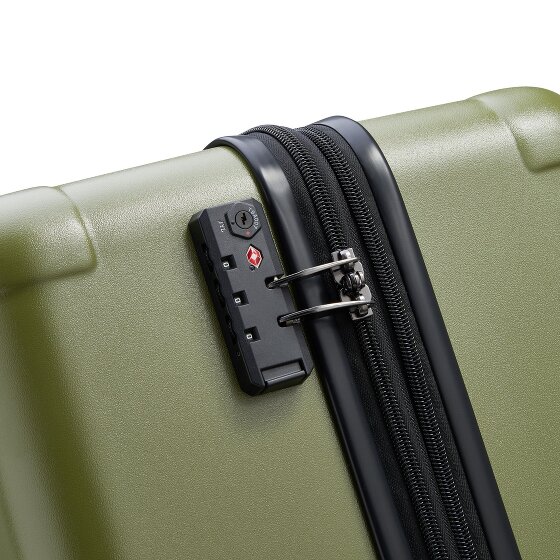 Jeep JH004C 4 kółka Walizka 75 cm z plisą rozprężną