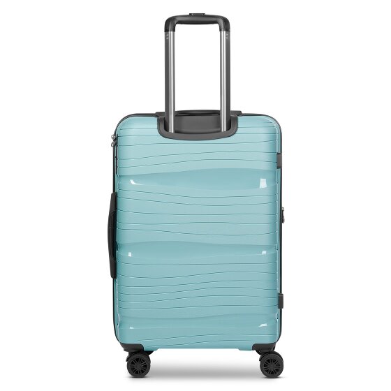 d&n Travel Line 4300-Plus 4 kółka Walizka M 65 cm z plisą rozprężną