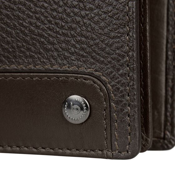 bugatti Due Portfel Ochrona RFID Skórzany 12.5 cm