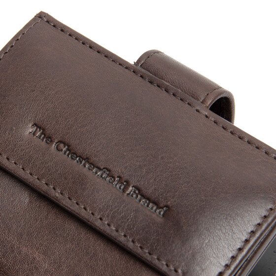 The Chesterfield Brand Lesina Portfel Ochrona RFID Skórzany 7 cm