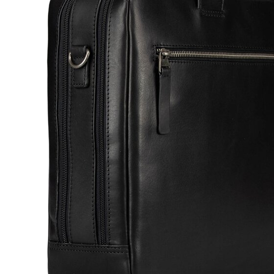 Jost Lund Teczka Skórzany 40.5 cm Komora na laptopa