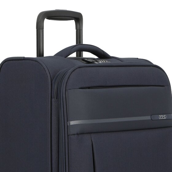 Jump Monthélys 4 kółka Walizka kabinowy 55 cm z plisą rozprężną