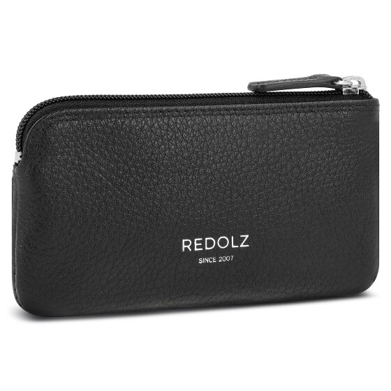 Redolz Leather Essentials Portfel z kluczem Skórzany 11.5 cm