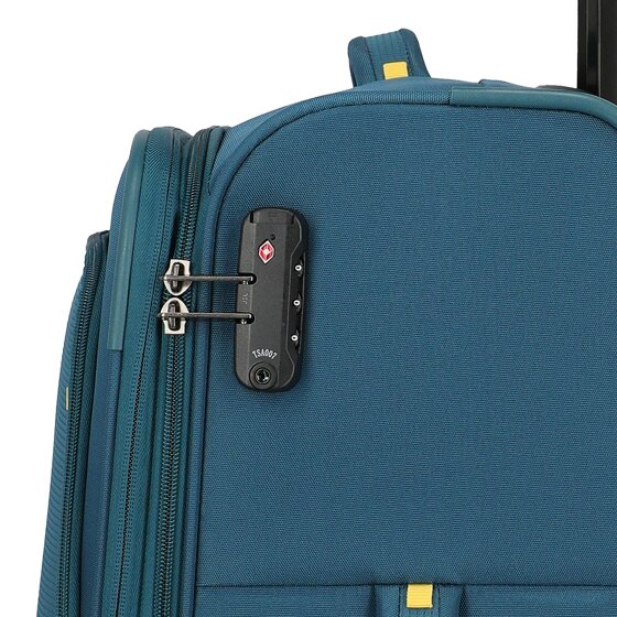 Travelite Umbria 4 kółka Walizka M 67 cm z plisą rozprężną