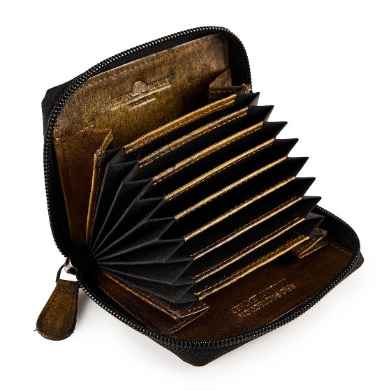 Greenburry Destressed Portfel Ochrona RFID Skórzany 10.5 cm