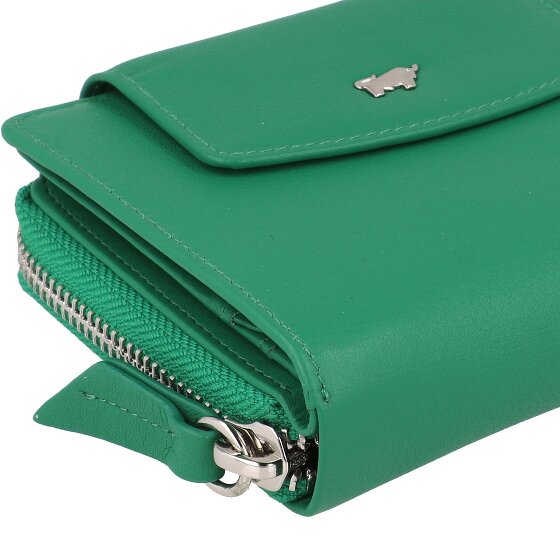 Braun Büffel Joy Portfel Ochrona RFID Skórzany 12 cm