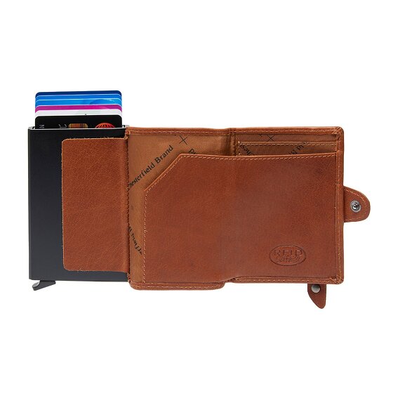 The Chesterfield Brand Baldwin Etui na karty kredytowe Ochrona RFID Skórzany 6.5 cm