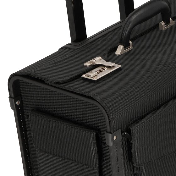 Dermata 2 kółka Walizka z pilotem 38 cm