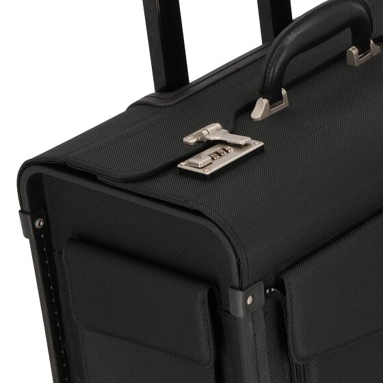 Dermata 2 kółka Walizka z pilotem 38 cm