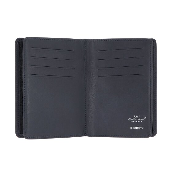 Golden Head Polo Identity Card Case RFID Leather 9 cm