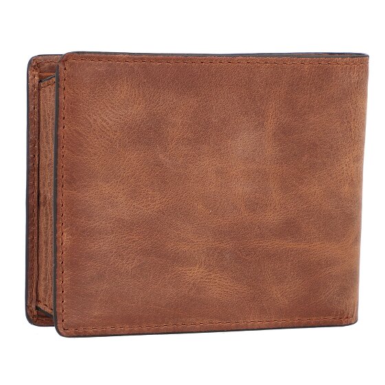 Fossil Derrick Portfel skórzany 11 cm