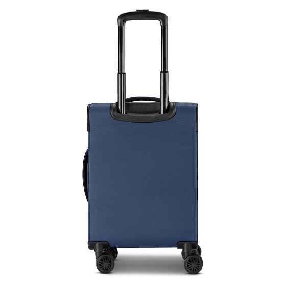 bugatti Valencia Soft 4 kółka Walizka kabinowa S 55 cm z funkcją poszerzenia