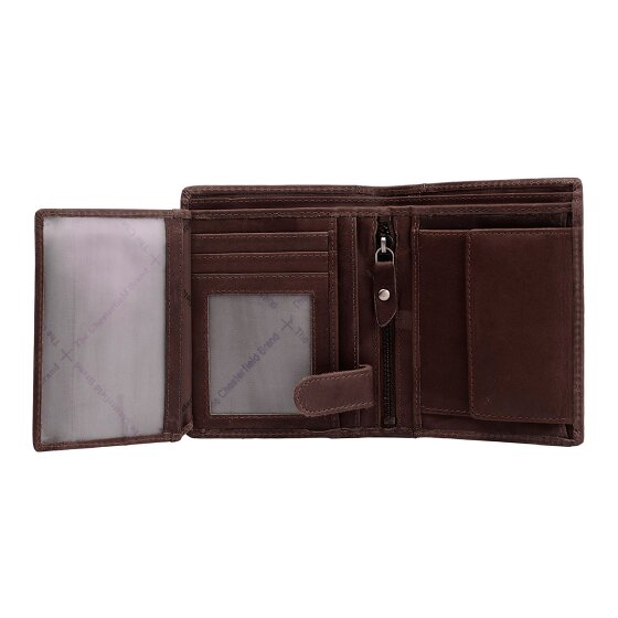The Chesterfield Brand Ethel Portfel Ochrona RFID Skórzany 12 cm