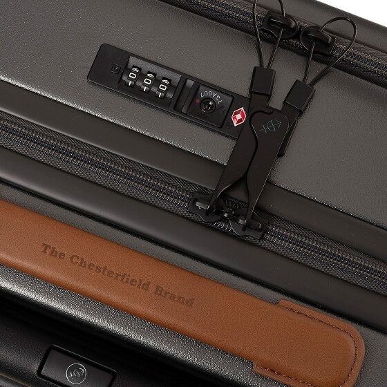 The Chesterfield Brand Zuna 4 kółka Walizka kabinowy S 55 cm Komora na laptopa