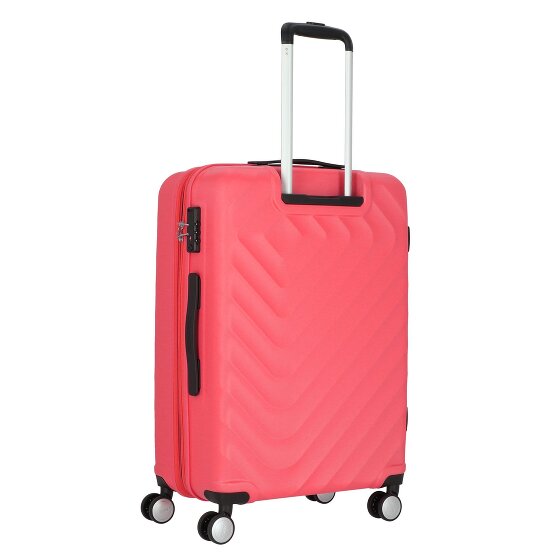 American Tourister Summer Square 4 kółka Walizka 67 cm z plisą rozprężną
