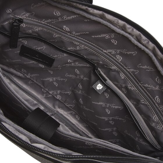 Castelijn & Beerens Chris Briefcase RFID Leather 41 cm Komora na laptopa