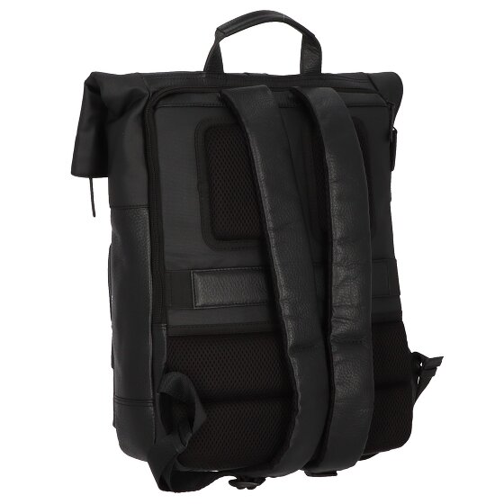 Jost Stockholm Plecak skórzany 45 cm Komora na laptopa