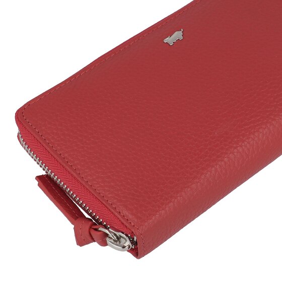 Braun Büffel Hanna Portfel Ochrona RFID Skórzany 18.5 cm