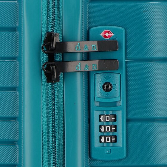 d&n Travel Line 4600 4 kółka Walizka kabinowy S 55 cm