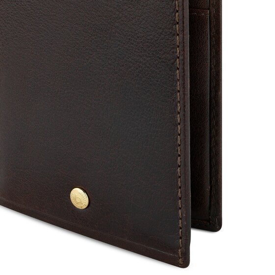 bugatti Neaples Portfel Ochrona RFID Skórzany 9 cm