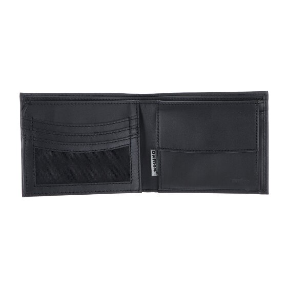 oxmox Leather Portfel Ochrona RFID Skóra 12 cm