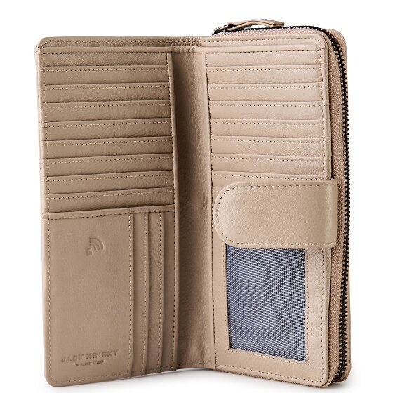 Jack Kinsky Livorno 1026 Portfel Ochrona RFID Skórzany 9.5 cm