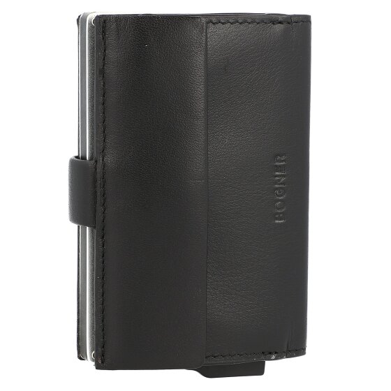 Bogner Skórzane etui na karty kredytowe Aspen c-three RFID 7,5 cm