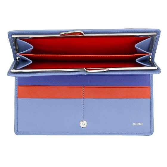 DuDu Portfel Ochrona RFID Skórzany 19.5 cm