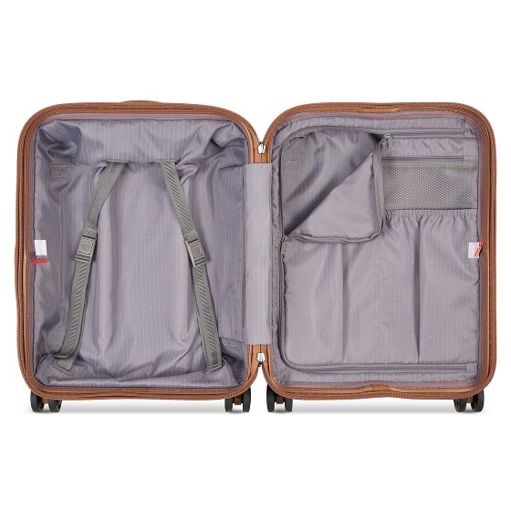 Delsey Paris Promenada Hard 2.0 Wózek kabinowy 4-kołowy 55 cm