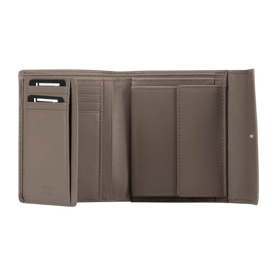 Jost Arva Portfel Ochrona RFID Skórzany 12 cm