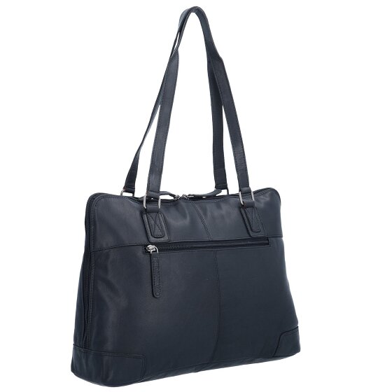 The Chesterfield Brand Wax Pull Up Torba na ramię Skórzany 37 cm Komora na laptopa