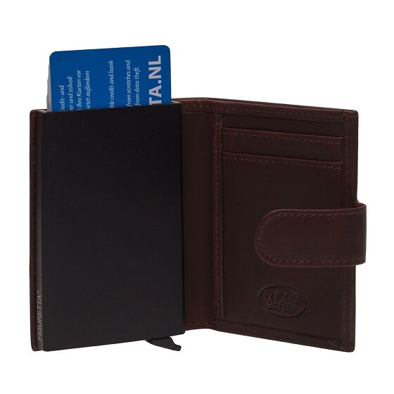 The Chesterfield Brand Leipzig Etui na karty kredytowe Ochrona RFID Skórzany 7.5 cm