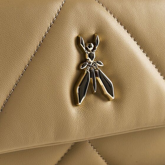 Patrizia Pepe Fly Padded Leather Shoulder Bag 25 cm