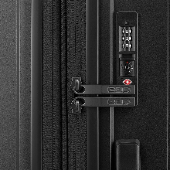 Epic Halo 4 kółka Walizka 75 cm z plisą rozprężną