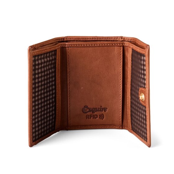 Esquire Chicago Portfel Ochrona RFID Skórzany 14 cm