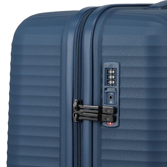 Travelite Air Stripe 4 kółka Walizka L 77 cm