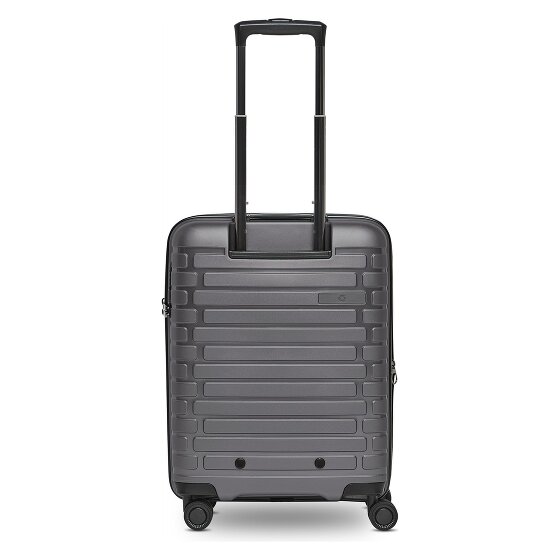 Pactastic Collection 04 THE CABIN + 4 kółka Walizka kabinowy S 55 cm z plisą rozprężną