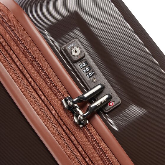 Delsey Paris Promenade Hard 2.0 4 kółka Zestaw walizek 3-części z plisą rozprężną