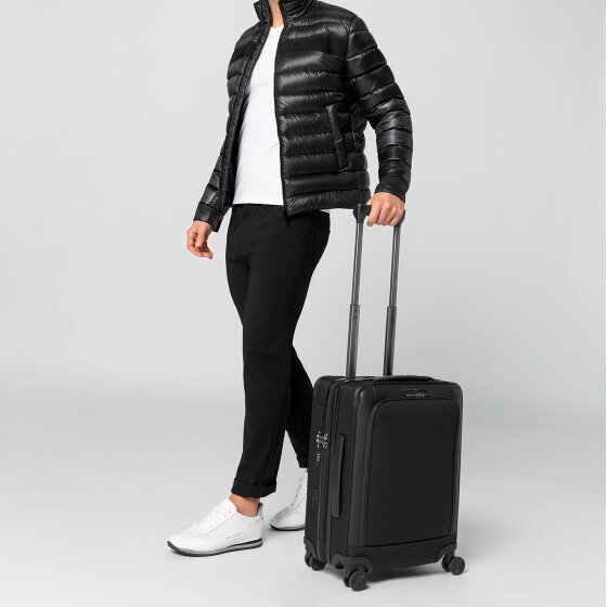 Porsche Design Roadster 4 kółka Walizka kabinowy 55 cm z plisą rozprężną