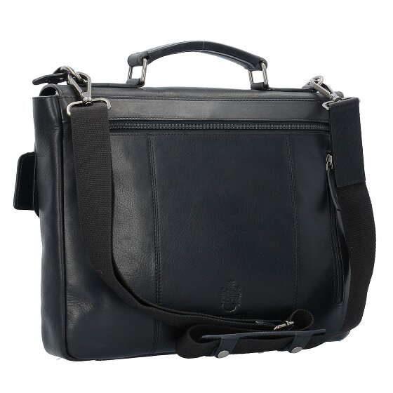 Leonhard Heyden Teczka Roma skórzana 37 cm przegroda na laptopa