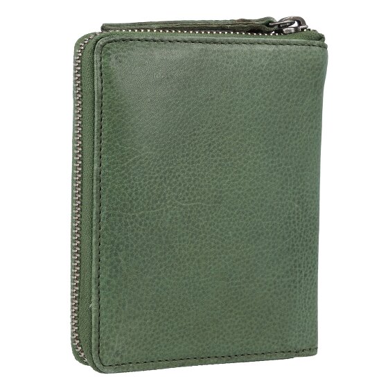 Greenburry Vintage Washed Leather Wallet 10 cm