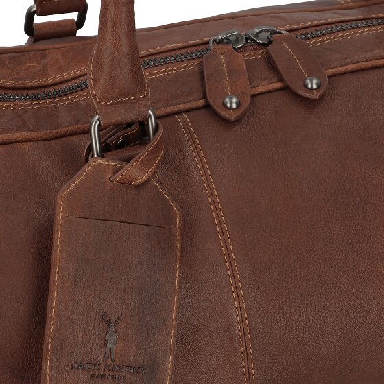 Jack Kinsky Porto Torba podróżna Weekender Skórzany 55 cm