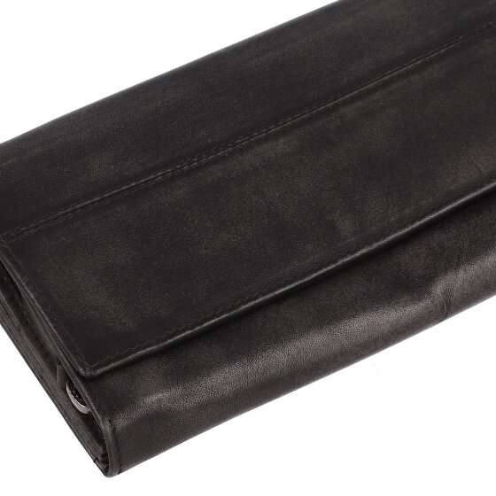 Greenburry Destressed Portfel Ochrona RFID Skórzany 18.5 cm