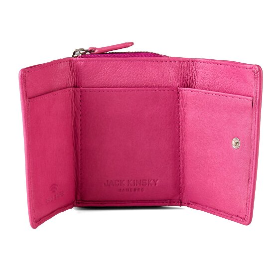 Jack Kinsky Aruba Portfel Ochrona RFID Skórzany 10 cm