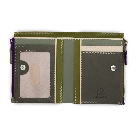 Mywalit Portfel Ochrona RFID Skórzany 9 cm