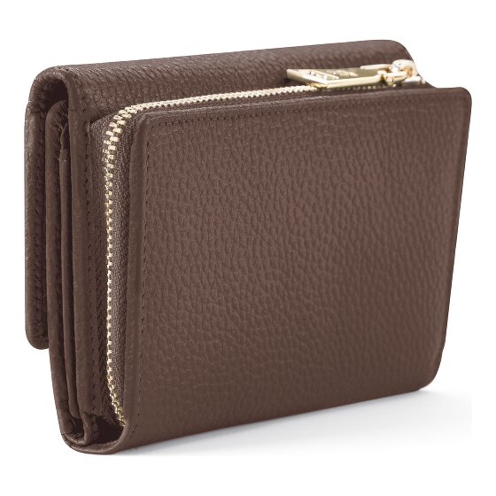 Lazarotti Portfel Bologna Leather XL z kieszenią zapinaną na zamek dookoła, Skóra, 14 cm